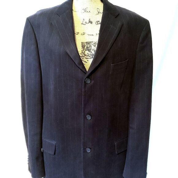 Banana Republic Other - Banana Republic | Chocolate Pinstripe Suit Jacket